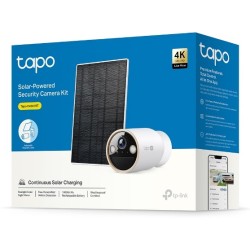 Buy TP-Link Tapo C460 KIT - Solar + Battery 4K 8MP Outdoor Bullet Camera (White)... in Cyprus, Nicosia, Limassol, Larnaka, Pafos