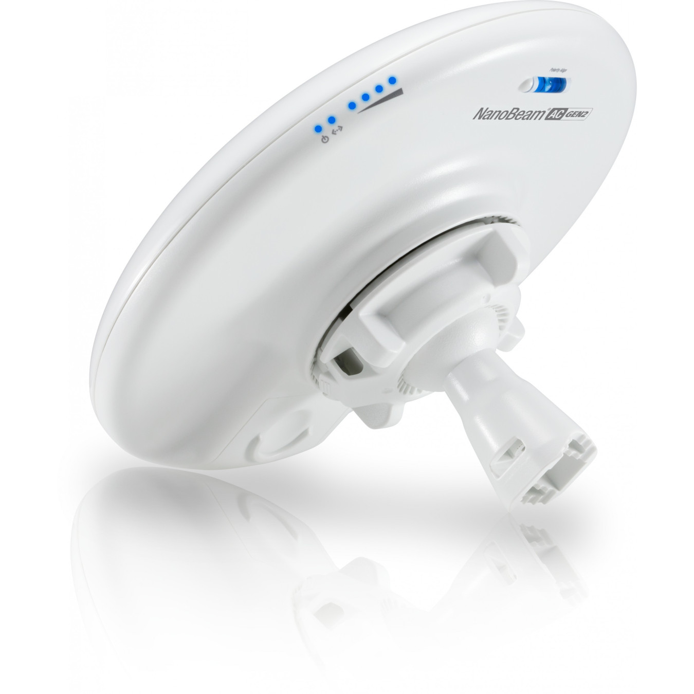 Ubiquiti NanoBeam 5AC Gen2 - 5 GHz Bridge - White, 128MB RAM, 720MHz MIPS — Buy in Cyprus with Fast Delivery