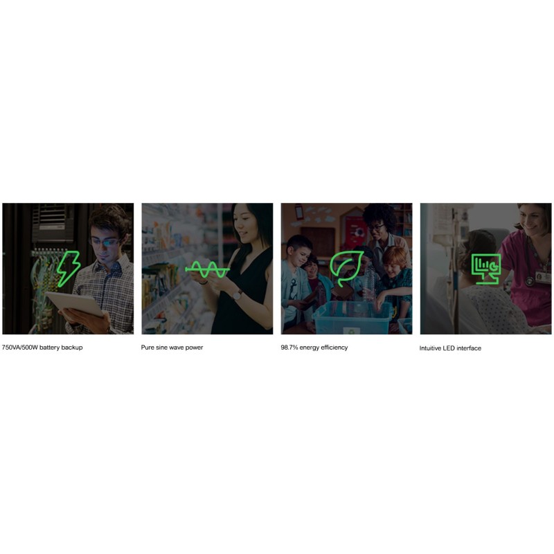 Buy APC Smart-UPS SMT750iC - 750VA/500W Line-Interactive UPS, SmartConnect & Sma... in Cyprus, Nicosia, Limassol, Larnaka, Pafos