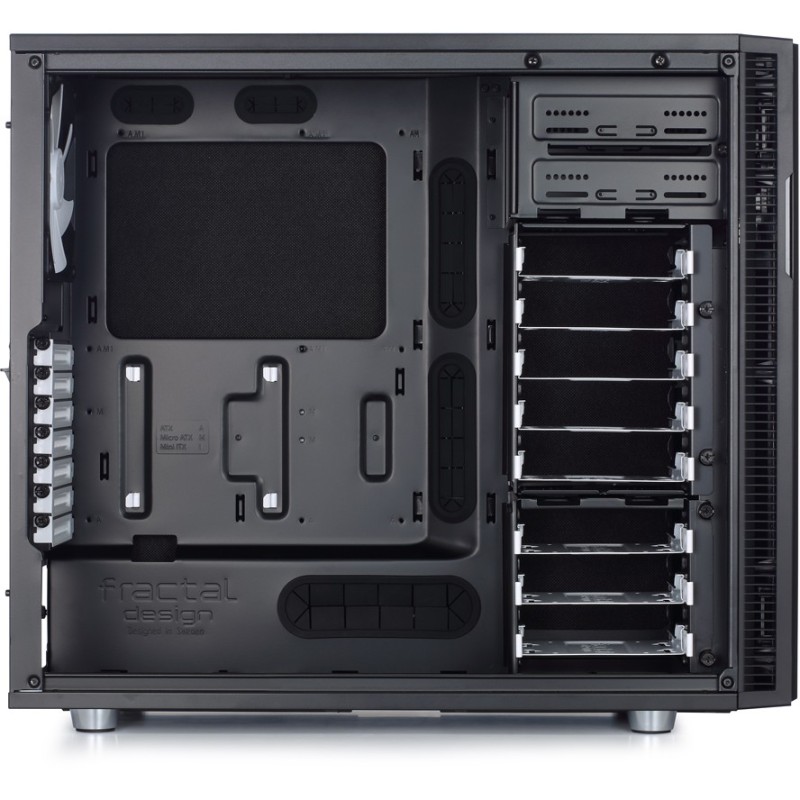 Buy Fractal Design Define R5 - Mid Tower PC Case - Black, ATX/mATX/Mini-ITX, 440... in Cyprus, Nicosia, Limassol, Larnaka, Pafos