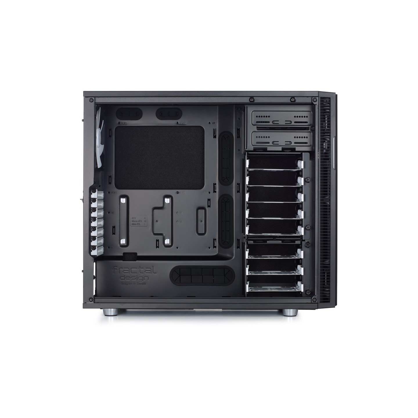 Fractal Design Define R5 Mid Tower PC Case Black ATX/mATX/Mini-ITX 440mm GPU (Boxed) — Buy in Cyprus with Fast Delivery