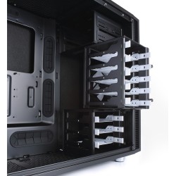 Buy Fractal Design Define R5 - Mid Tower PC Case - Black, ATX/mATX/Mini-ITX, 440... in Cyprus, Nicosia, Limassol, Larnaka, Pafos