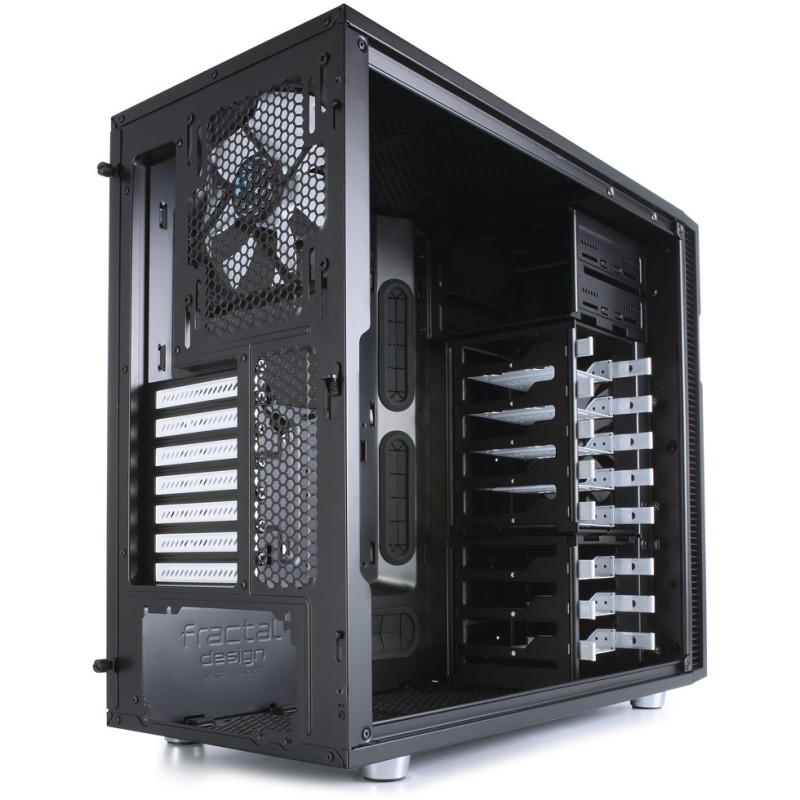 Buy Fractal Design Define R5 - Mid Tower PC Case - Black, ATX/mATX/Mini-ITX, 440... in Cyprus, Nicosia, Limassol, Larnaka, Pafos