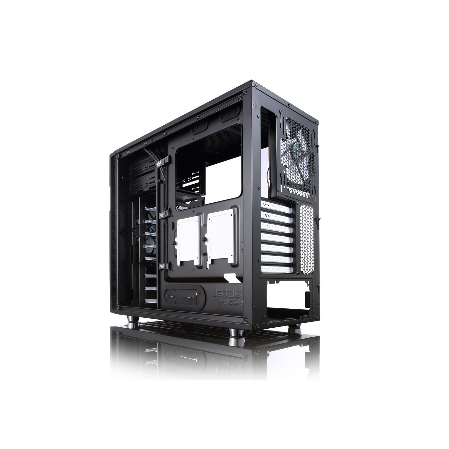 Fractal Design Define R5 Mid Tower PC Case Black ATX/mATX/Mini-ITX 440mm GPU (Boxed) — Buy in Cyprus with Fast Delivery