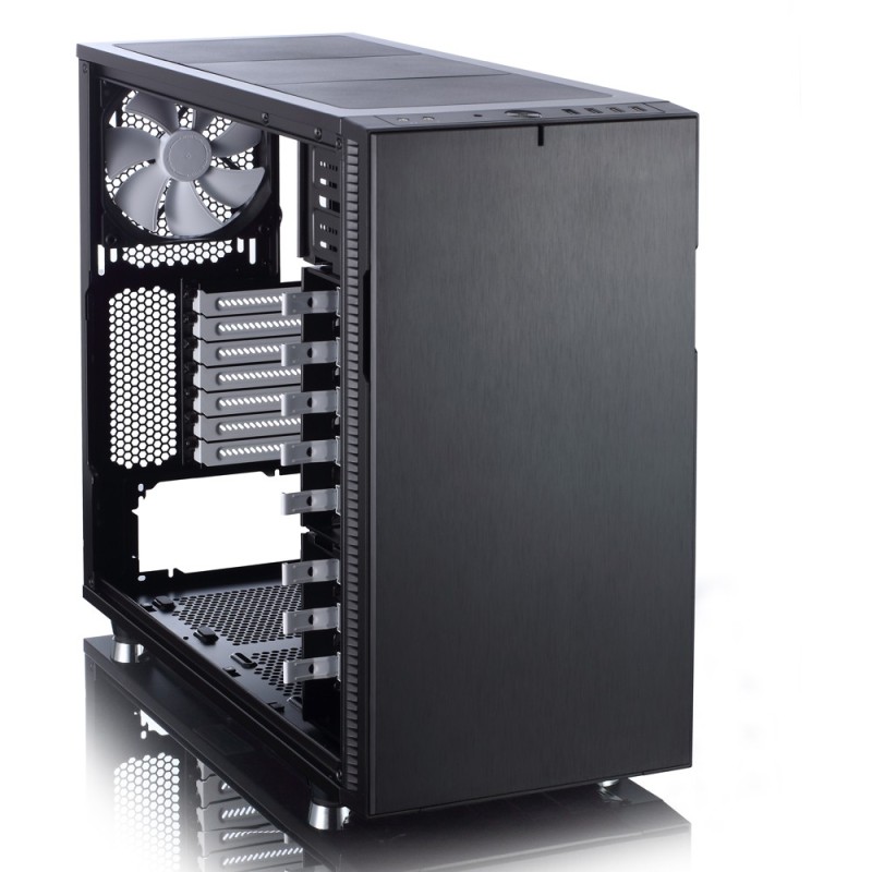 Buy Fractal Design Define R5 - Mid Tower PC Case - Black, ATX/mATX/Mini-ITX, 440... in Cyprus, Nicosia, Limassol, Larnaka, Pafos