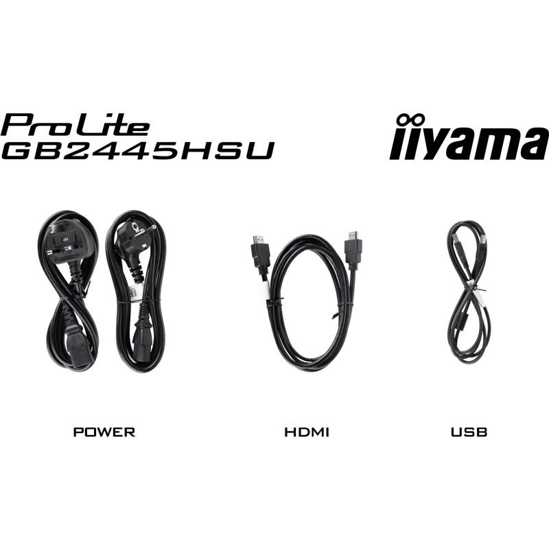 Buy iiyama G-Master GB2445HSU-B2 - 23.8" IPS Full HD Gaming Monitor, 100Hz, 1ms ... in Cyprus, Nicosia, Limassol, Larnaka, Pafos