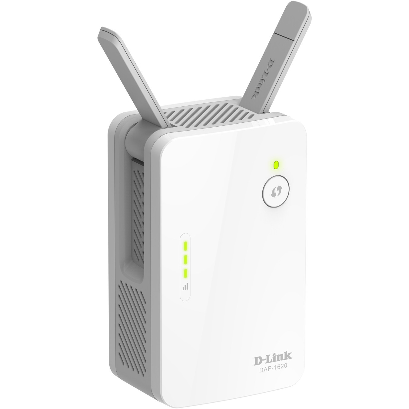 D-Link DAP-1620/E - AC1200 Wi-Fi 5 Wall-Plug Range Extender, Dual-Band, 1× Gigabit LAN, White