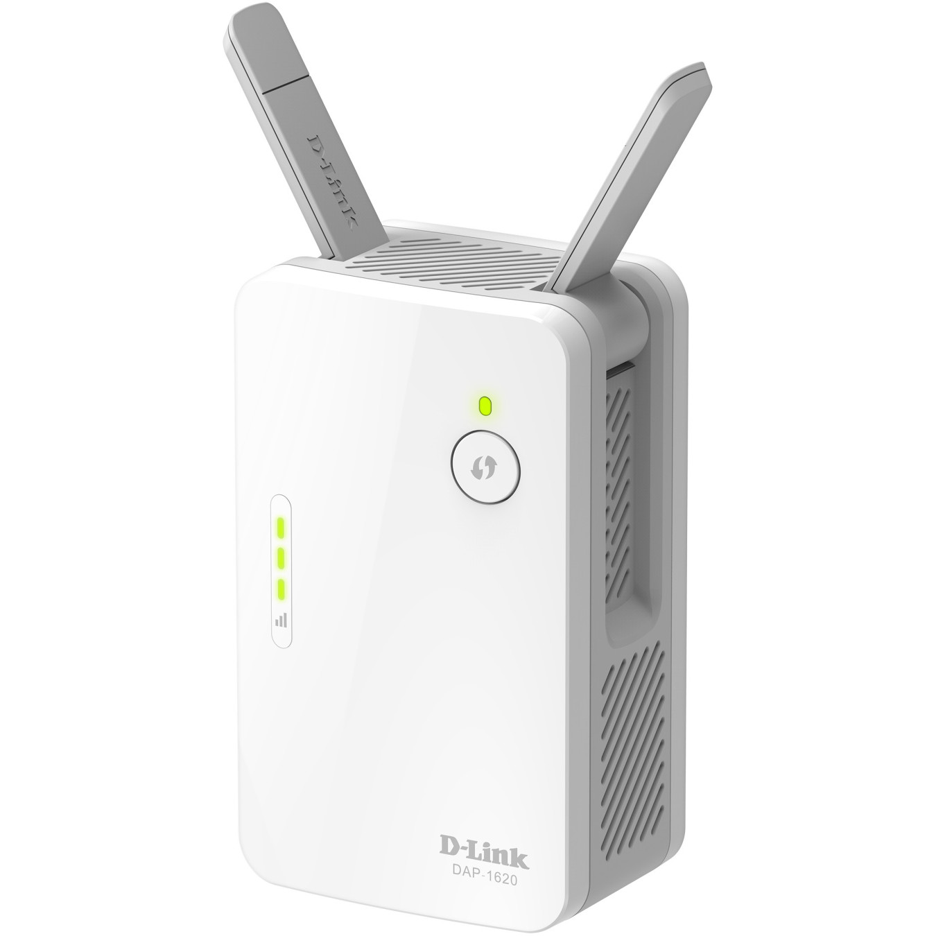 D-Link DAP-1620/E - AC1200 Wi-Fi 5 Wall-Plug Range Extender, Dual-Band, 1× Gigabit LAN, White