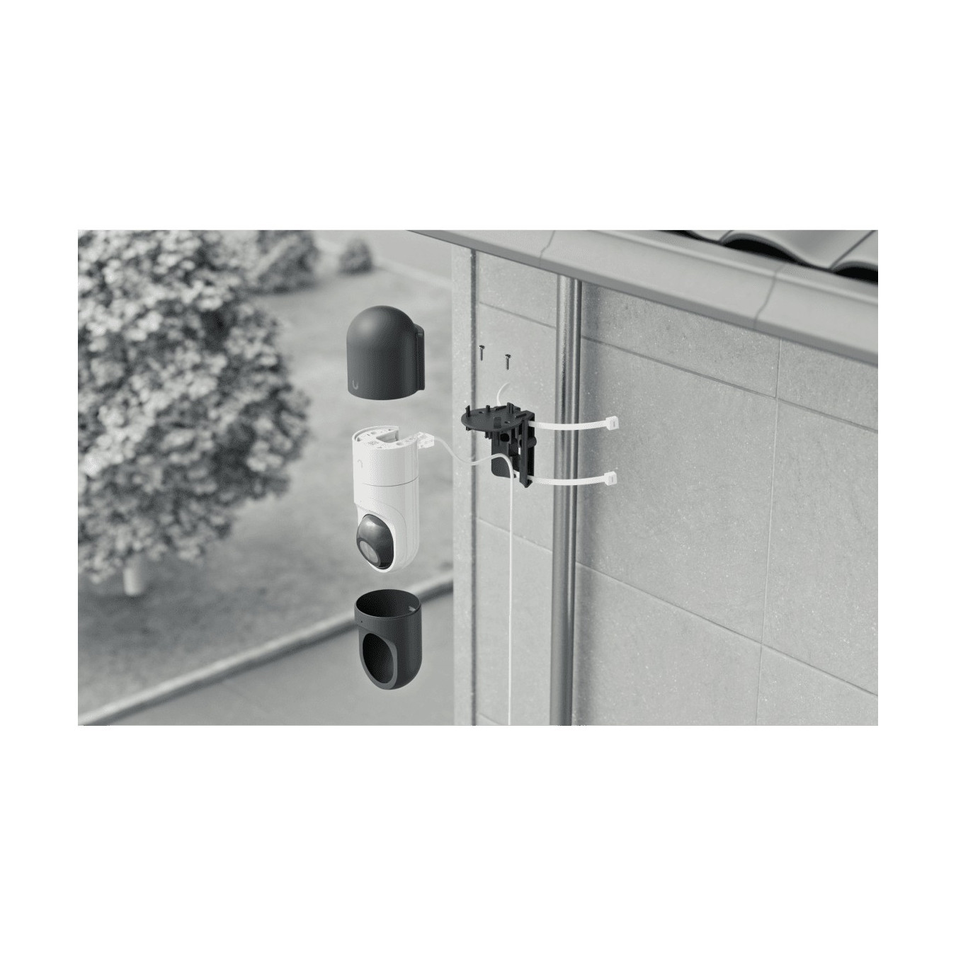 Ubiquiti Flex Professional Wall Mount - UACC-Flex-Cam-PWM - Black, Outdoor, for G3/G5 Flex (3-Pack)