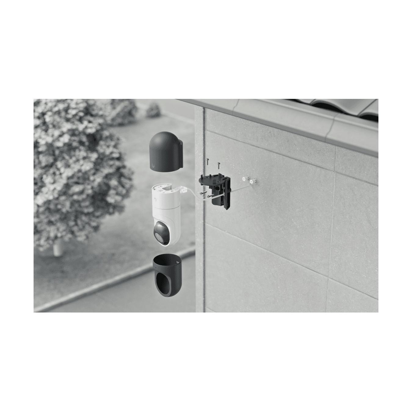 Ubiquiti Flex Professional Wall Mount - UACC-Flex-Cam-PWM - Black, Outdoor, for G3/G5 Flex (3-Pack)
