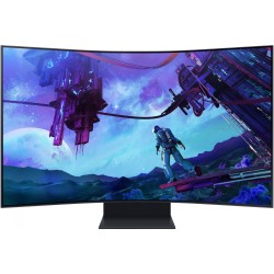 Buy Samsung S55CG970NU - 55" Curved Mini-LED VA Monitor, 4K UHD (3840x2160), 165... in Cyprus, Nicosia, Limassol, Larnaka, Pafos