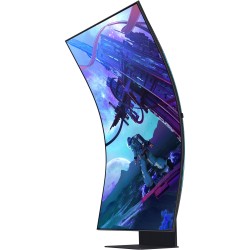 Buy Samsung S55CG970NU - 55" Curved Mini-LED VA Monitor, 4K UHD (3840x2160), 165... in Cyprus, Nicosia, Limassol, Larnaka, Pafos