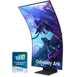 Buy Samsung S55CG970NU - 55" Curved Mini-LED VA Monitor, 4K UHD (3840x2160), 165... in Cyprus, Nicosia, Limassol, Larnaka, Pafos