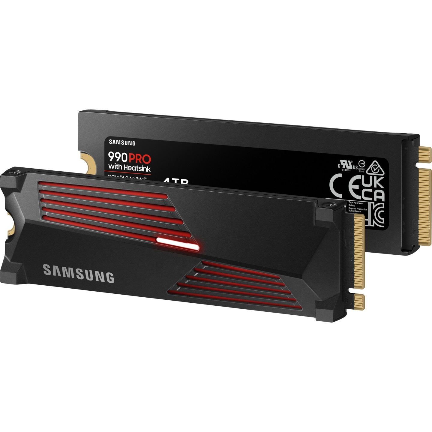 Samsung 990 PRO 4TB M.2 2280 NVMe PCIe 4.0 x4 SSD w/ Heatsink MZ-V9P4T0CW (Boxed) — Buy in Cyprus with Fast Delivery