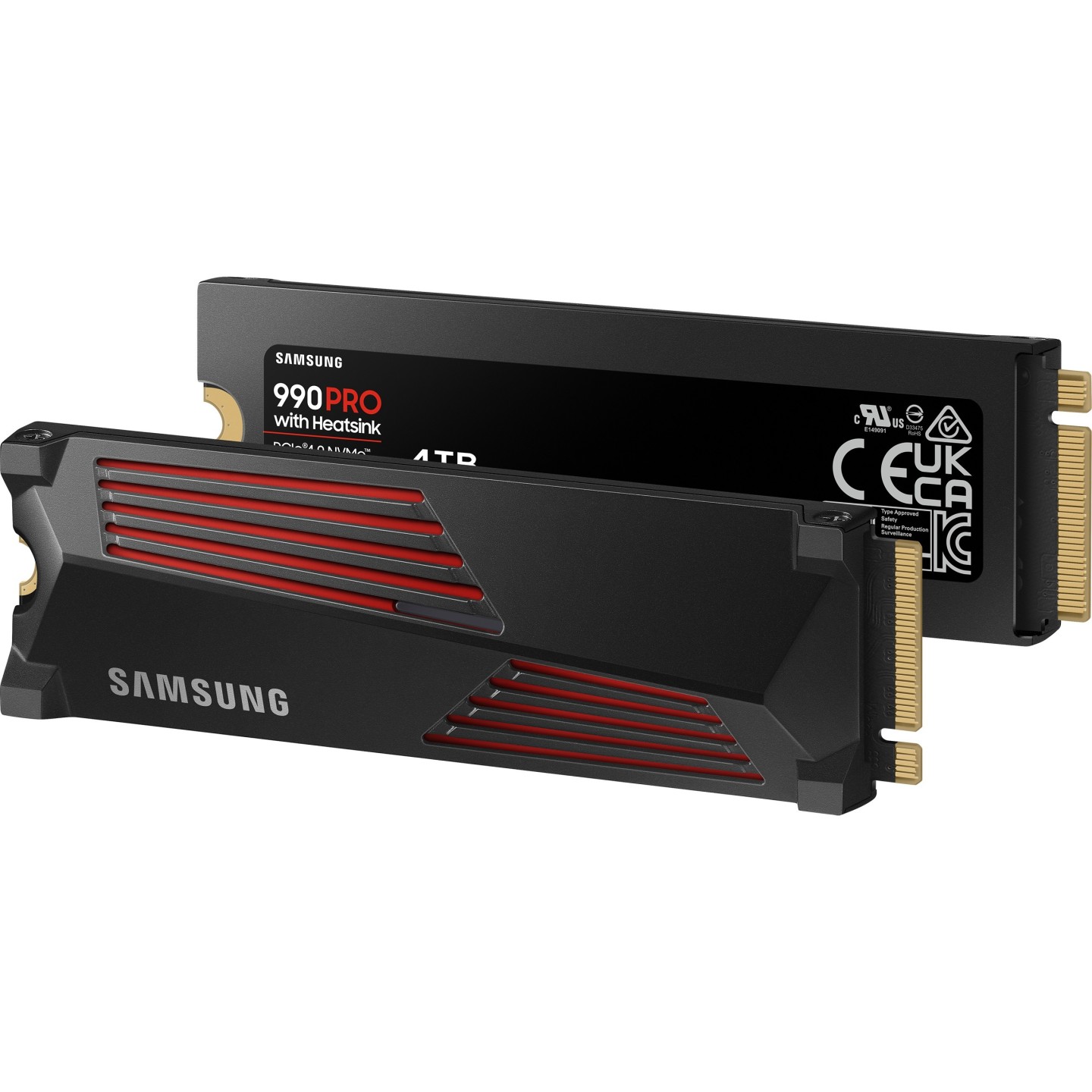 Samsung 990 PRO 4TB M.2 2280 NVMe PCIe 4.0 x4 SSD w/ Heatsink MZ-V9P4T0CW (Boxed) — Buy in Cyprus with Fast Delivery