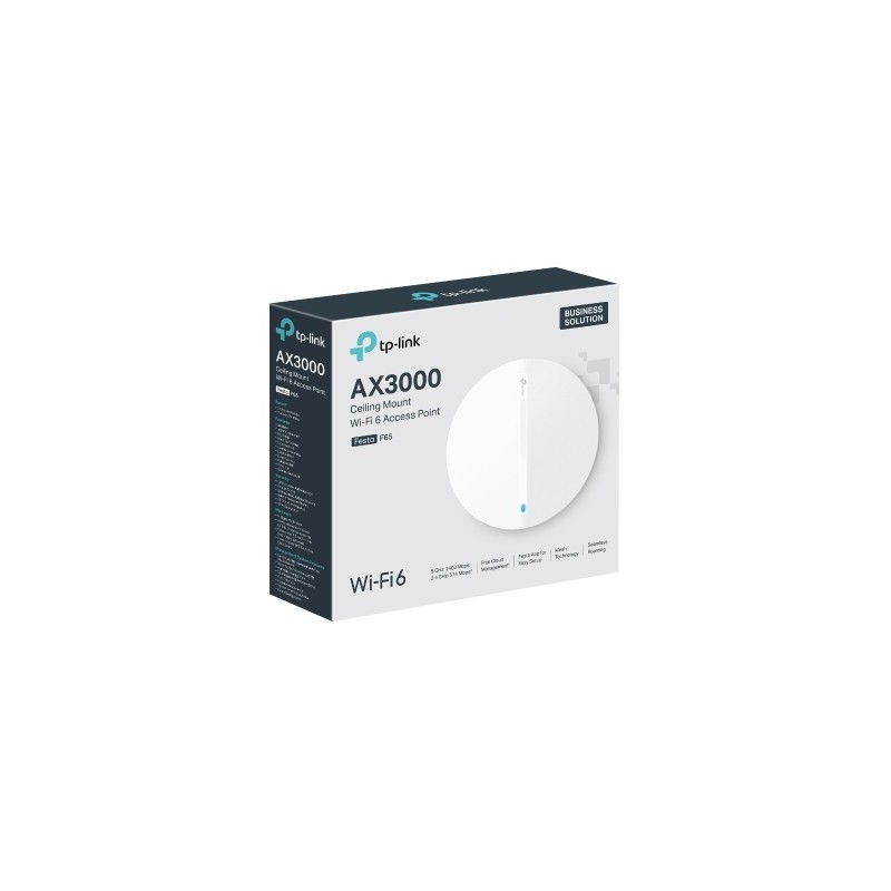 Buy TP-Link Festa F65 AX3000 Access Point - Wi-Fi 6 Dual-Band, White, Up to 3000... in Cyprus, Nicosia, Limassol, Larnaka, Pafos