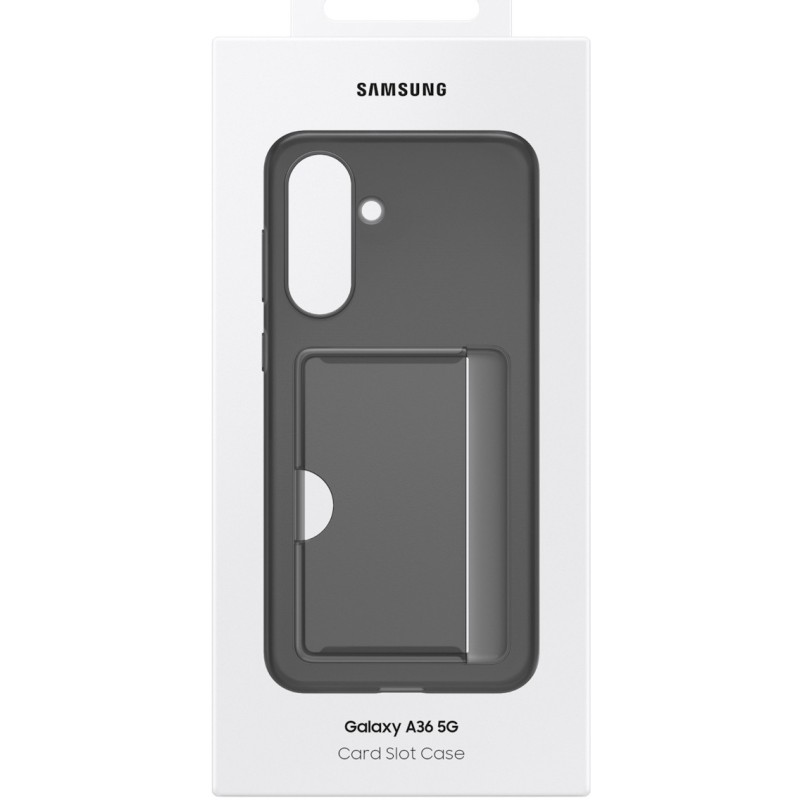 Buy Samsung Card Slot Case - EF-OA366 - Galaxy A36 5G, Black, Single Card Pocket in Cyprus, Nicosia, Limassol, Larnaka, Pafos