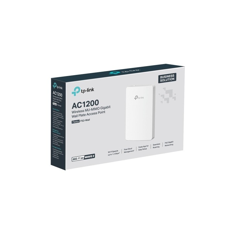 Buy TP-Link Festa F52-Wall - AC1200 Dual-Band Wall-Mount Access Point - White in Cyprus, Nicosia, Limassol, Larnaka, Pafos