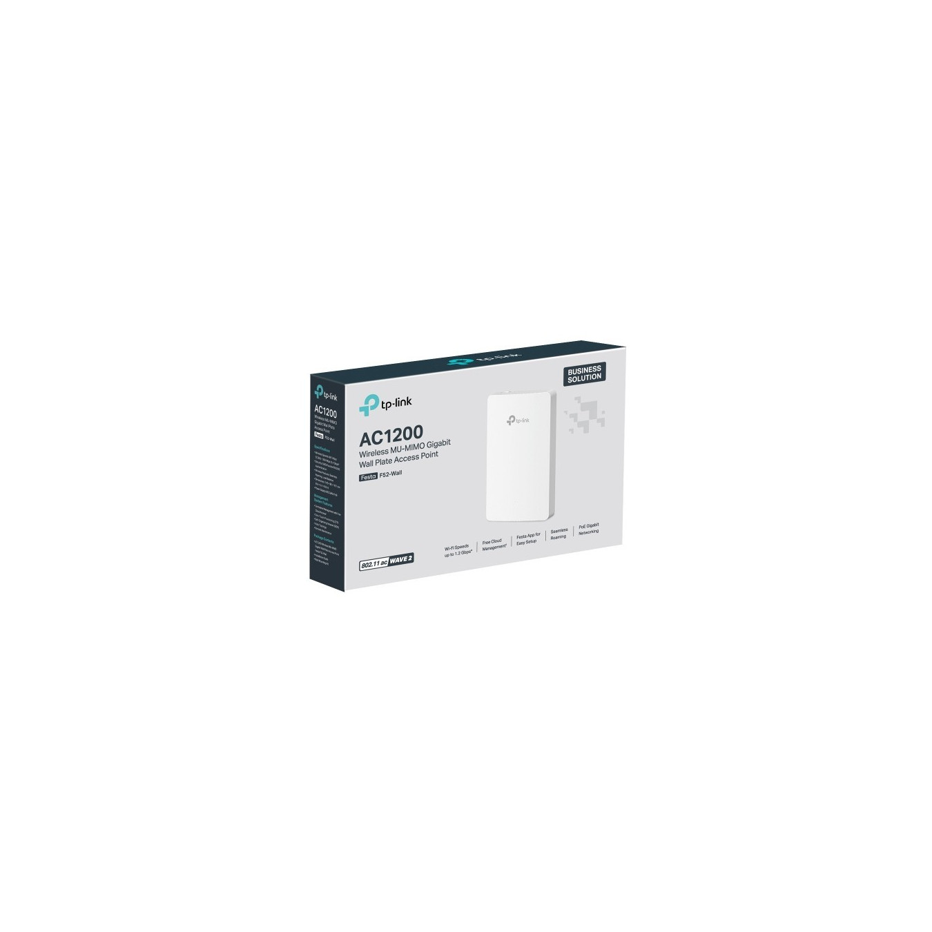 TP-Link Festa F52-Wall - AC1200 Dual-Band Wall-Mount Access Point - White — Buy in Cyprus with Fast Delivery