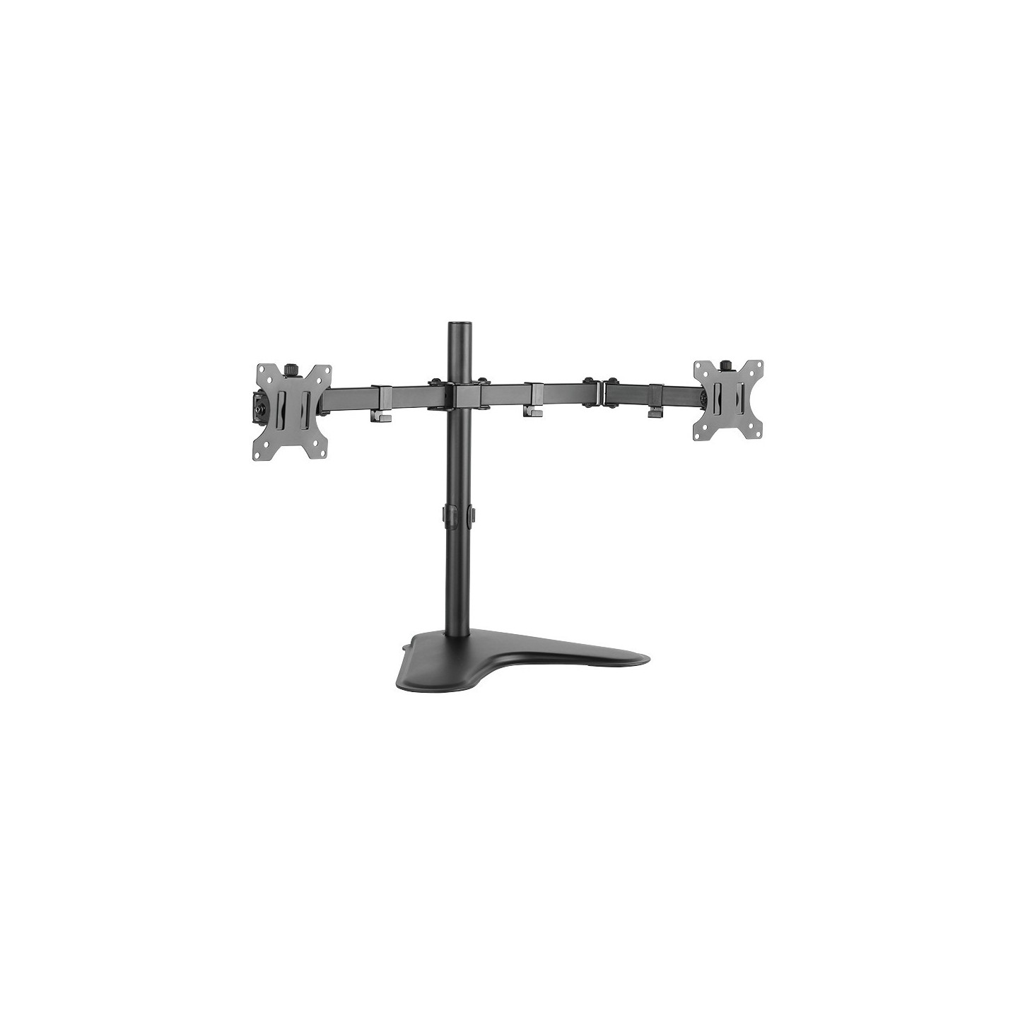 LogiLink BP0045 Dual Monitor Desk Stand 13-32" Grommet Mount (Boxed) — Buy in Cyprus with Fast Delivery