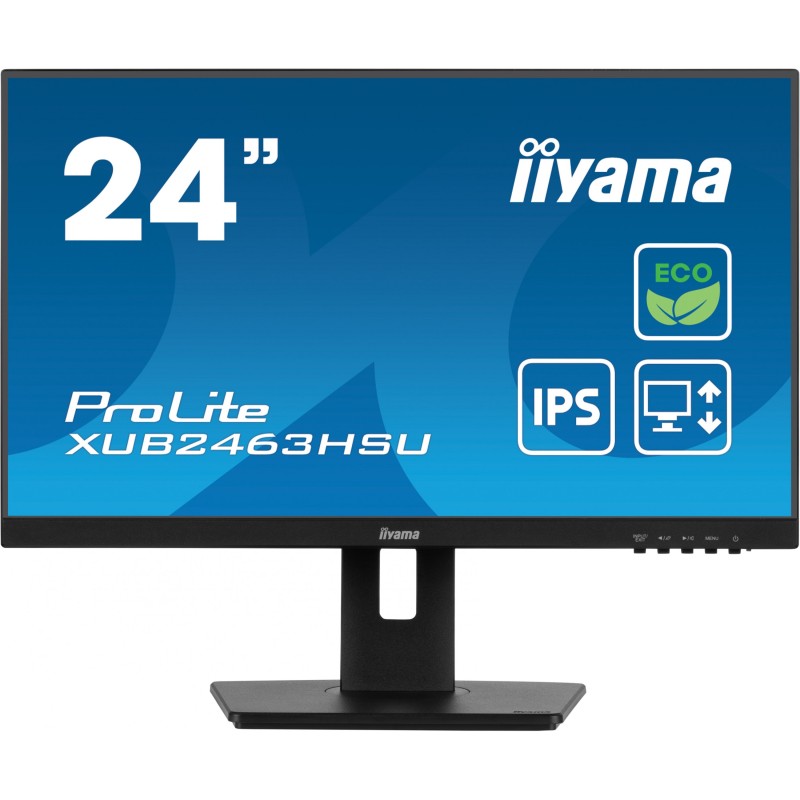 Buy iiyama ProLite XUB2463HSU-B1 - 24-inch FHD IPS 100Hz 3ms, HDMI & DP, USB Hub... in Cyprus, Nicosia, Limassol, Larnaka, Pafos