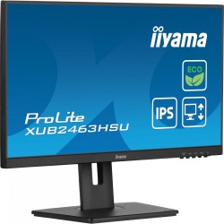Buy iiyama ProLite XUB2463HSU-B1 - 24-inch FHD IPS 100Hz 3ms, HDMI & DP, USB Hub... in Cyprus, Nicosia, Limassol, Larnaka, Pafos