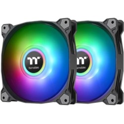 Buy Thermaltake Pure Duo 14 ARGB Sync Radiator Fan - 140mm Black - 2-Pack, ARGB ... in Cyprus, Nicosia, Limassol, Larnaka, Pafos