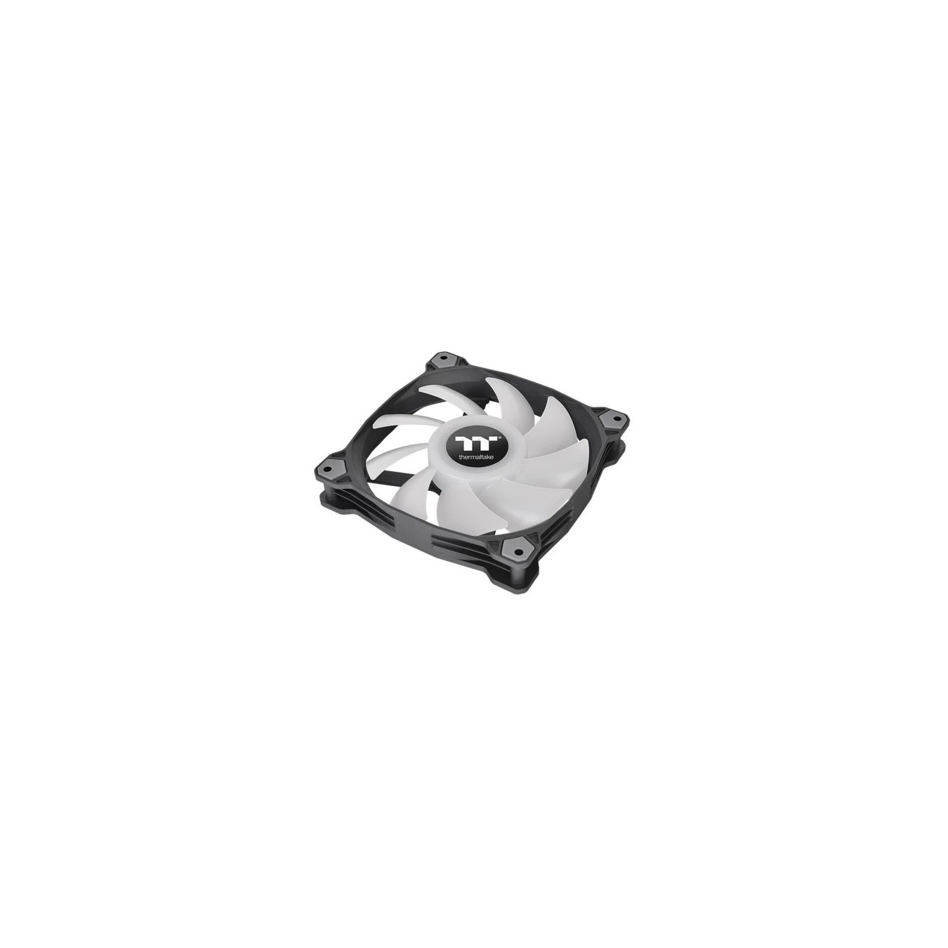 Thermaltake Pure Duo 14 ARGB Sync Radiator Fan - 140mm Black - 2-Pack, ARGB LED, 500-1500 RPM