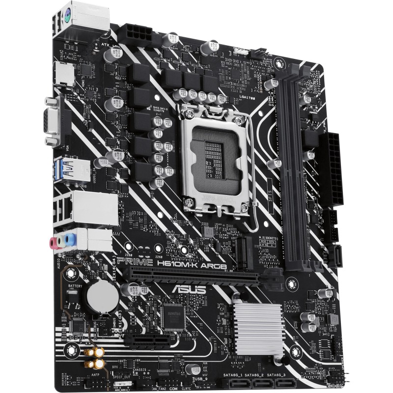 Buy ASUS PRIME H610M-K - LGA1700 H610 mATX Motherboard, DDR5 2x DIMM, Up to 96GB... in Cyprus, Nicosia, Limassol, Larnaka, Pafos