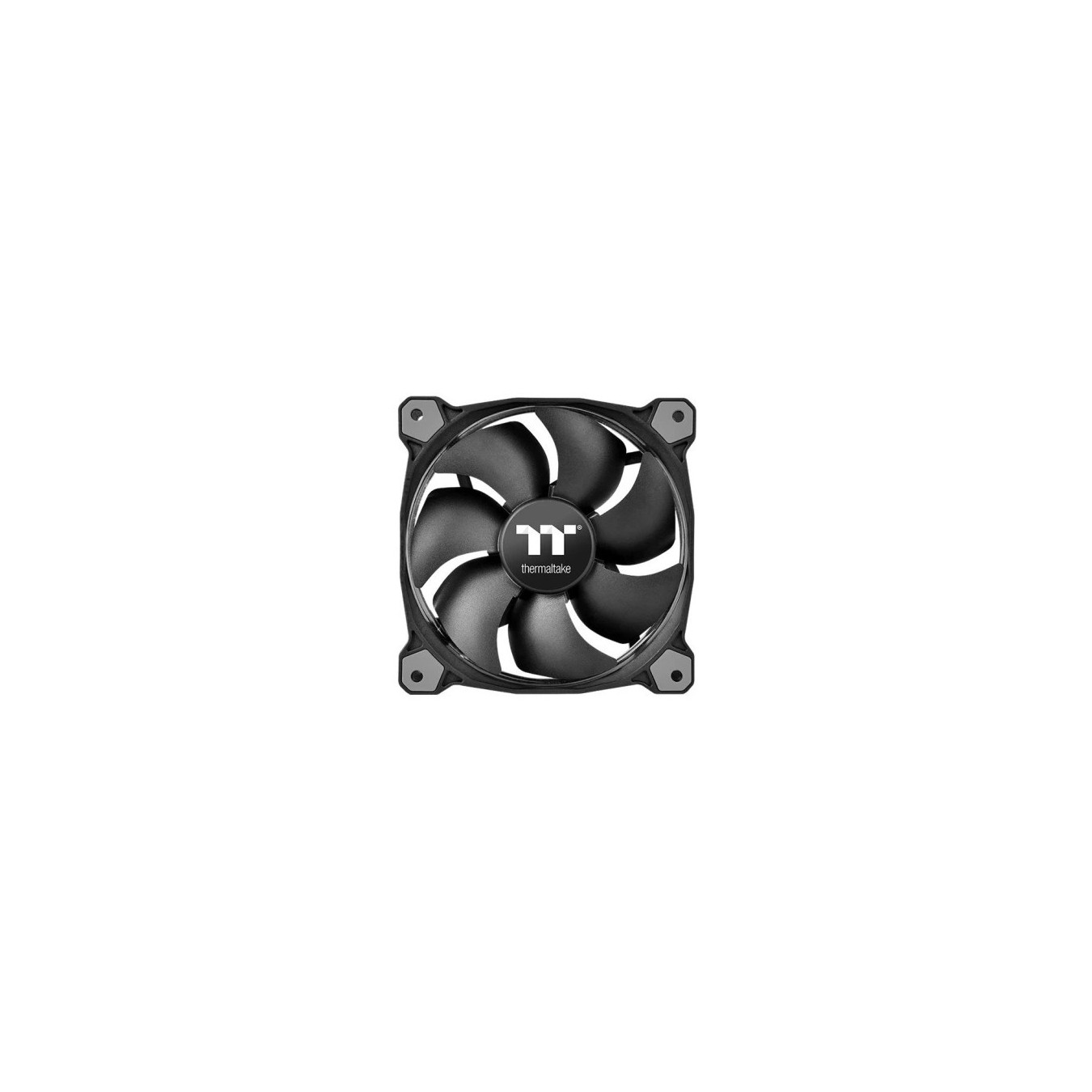 Thermaltake Riing 12 LED RGB Sync - 3x 120mm PWM Fans, Black, 800–1500 RPM — Buy in Cyprus with Fast Delivery