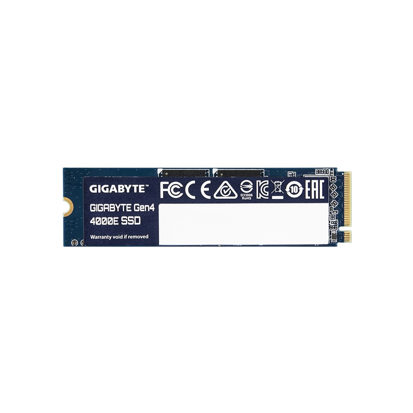 GIGABYTE Gen4 4000E NVMe SSD - 500GB M.2 2280 - PCIe 4.0 x4, NVMe 1.4, 3600/3000 MB/s — Buy in Cyprus with Fast Delivery