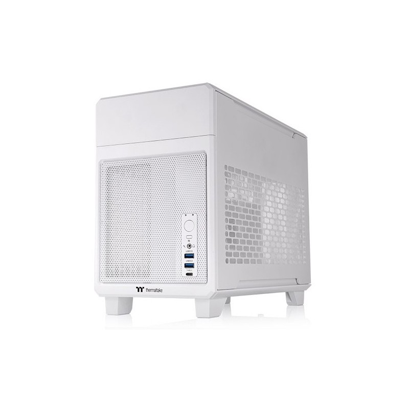 Buy Thermaltake TR100 Mini Tower - Snow White - Mini-ITX, SFX/SFX-L, USB-C, supp... in Cyprus, Nicosia, Limassol, Larnaka, Pafos