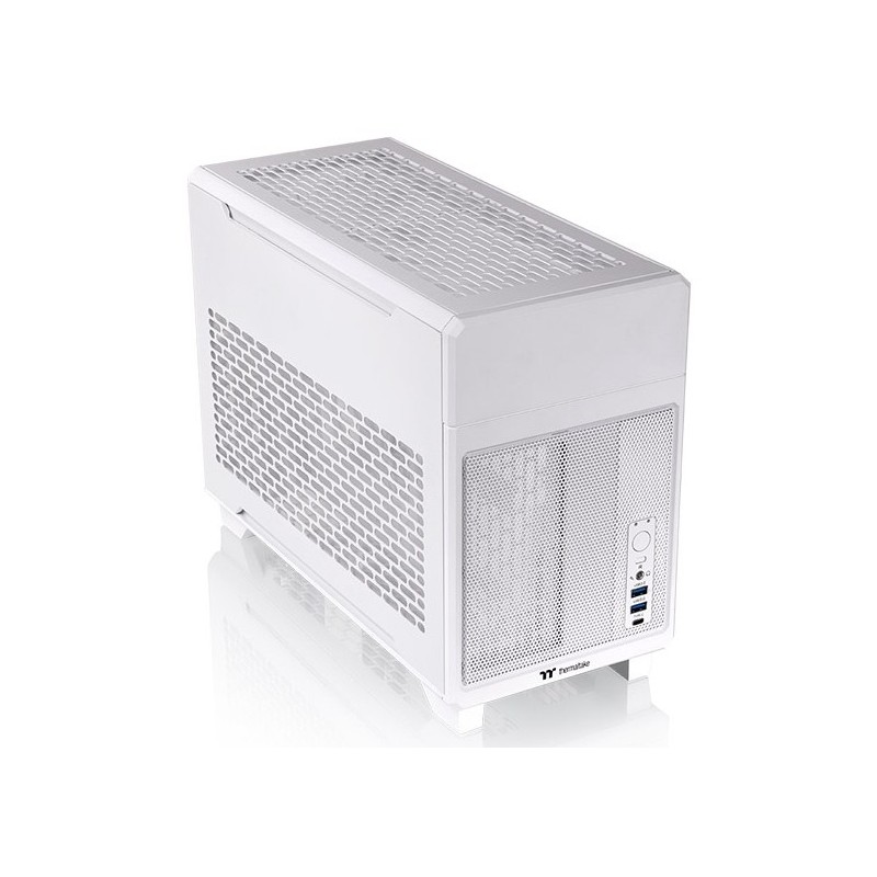 Buy Thermaltake TR100 Mini Tower - Snow White - Mini-ITX, SFX/SFX-L, USB-C, supp... in Cyprus, Nicosia, Limassol, Larnaka, Pafos