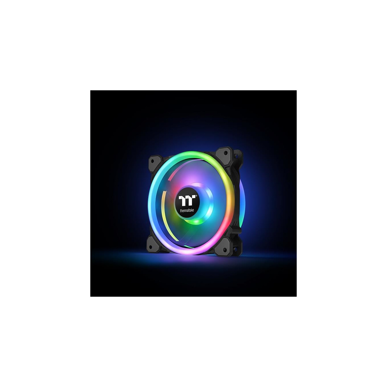 Thermaltake Riing Trio 14 RGB - TT Premium Edition - Black/Grey, 3×140mm RGB Fans — Buy in Cyprus with Fast Delivery