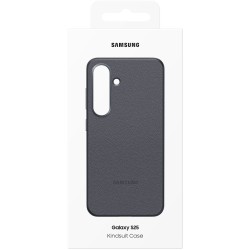Buy Samsung Kindsuit Faux Leather Flip Cover - Galaxy S25 - Black, Drop & Scratc... in Cyprus, Nicosia, Limassol, Larnaka, Pafos