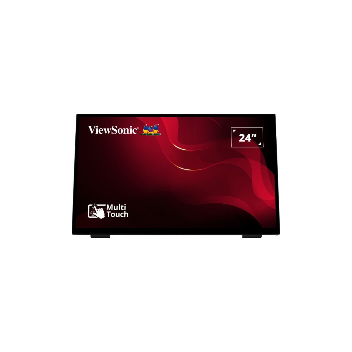 ViewSonic TD2465 - 24-inch Touch FHD Interactive Monitor - HDMI, DisplayPort, VGA, Black — Buy in Cyprus with Fast Delivery