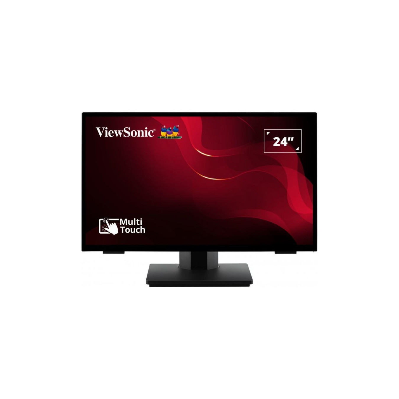 ViewSonic TD2465 - 24-inch Touch FHD Interactive Monitor - HDMI, DisplayPort, VGA, Black — Buy in Cyprus with Fast Delivery