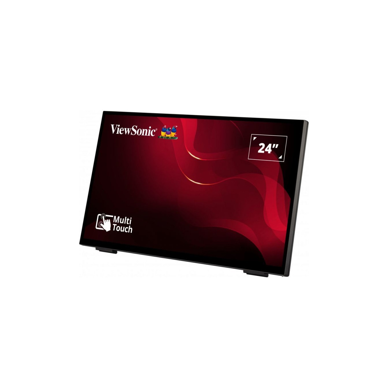 ViewSonic TD2465 - 24-inch Touch FHD Interactive Monitor - HDMI, DisplayPort, VGA, Black — Buy in Cyprus with Fast Delivery