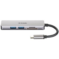 Buy D-Link DUB-M530 USB-C 5-in-1 Hub - Aluminium, 4K HDMI, SD/microSD Reader, 2x... in Cyprus, Nicosia, Limassol, Larnaka, Pafos