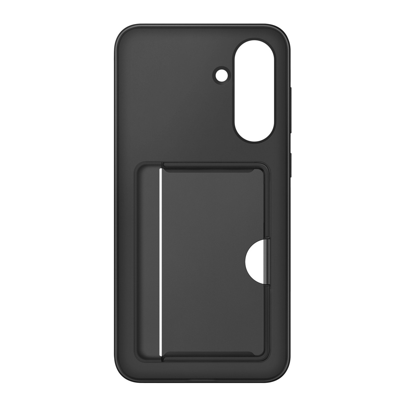 Samsung Card Slot Case - EF-OA566 - Wallet Folio Cover with 1 Card Slot, Black, for Galaxy A56 5G