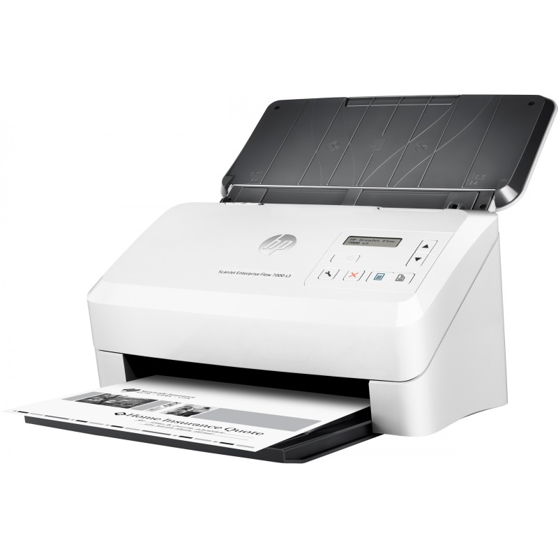 Buy HP ScanJet Enterprise Flow 7000 s3 - Sheet-fed Duplex ADF Scanner, White, 75... in Cyprus, Nicosia, Limassol, Larnaka, Pafos