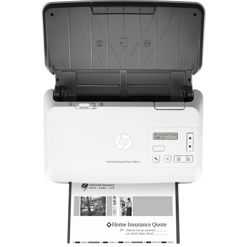 Buy HP ScanJet Enterprise Flow 7000 s3 - Sheet-fed Duplex ADF Scanner, White, 75... in Cyprus, Nicosia, Limassol, Larnaka, Pafos