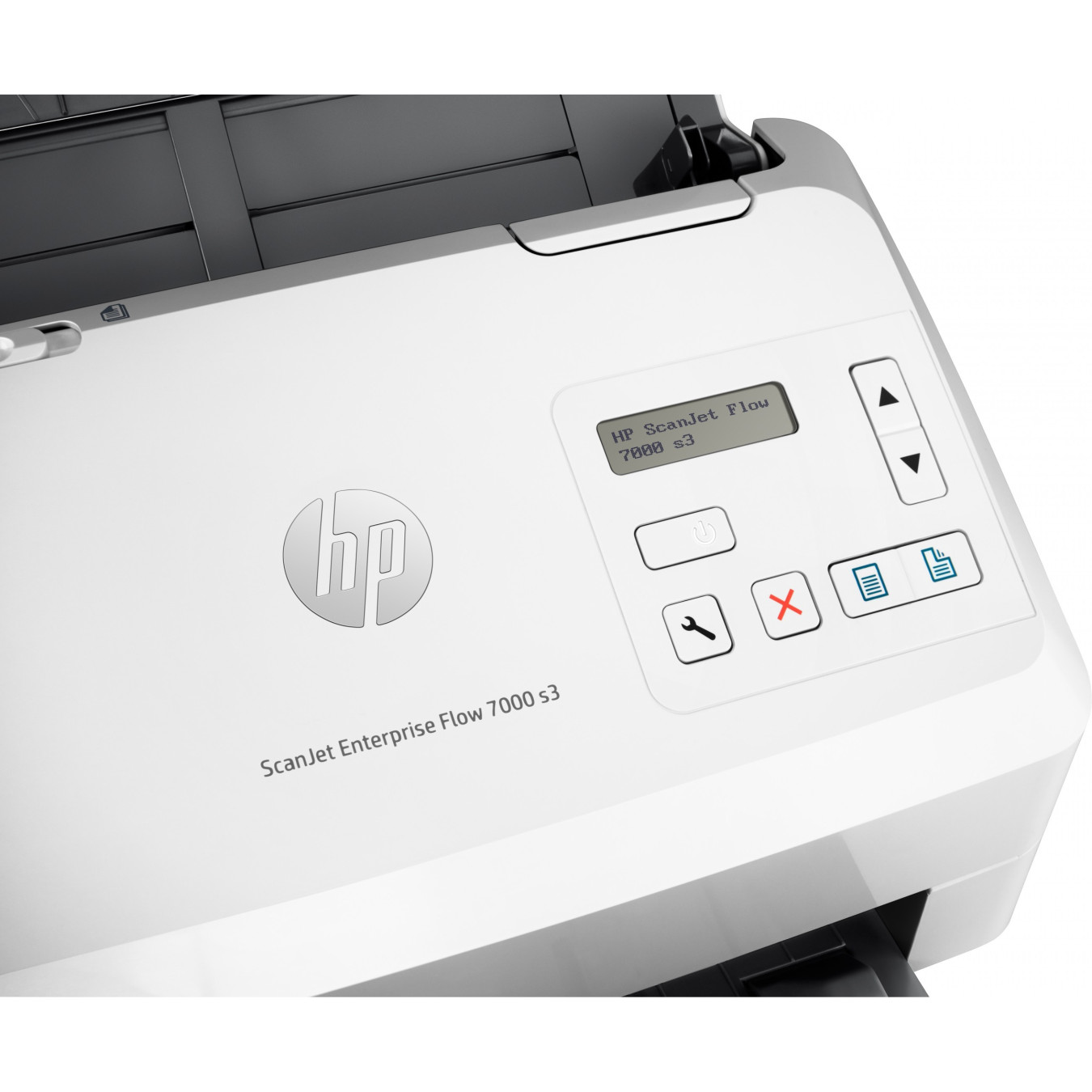 HP ScanJet Enterprise Flow 7000 s3 - Sheet-fed Duplex ADF Scanner, White, 75 ppm, 600x600 DPI, A4