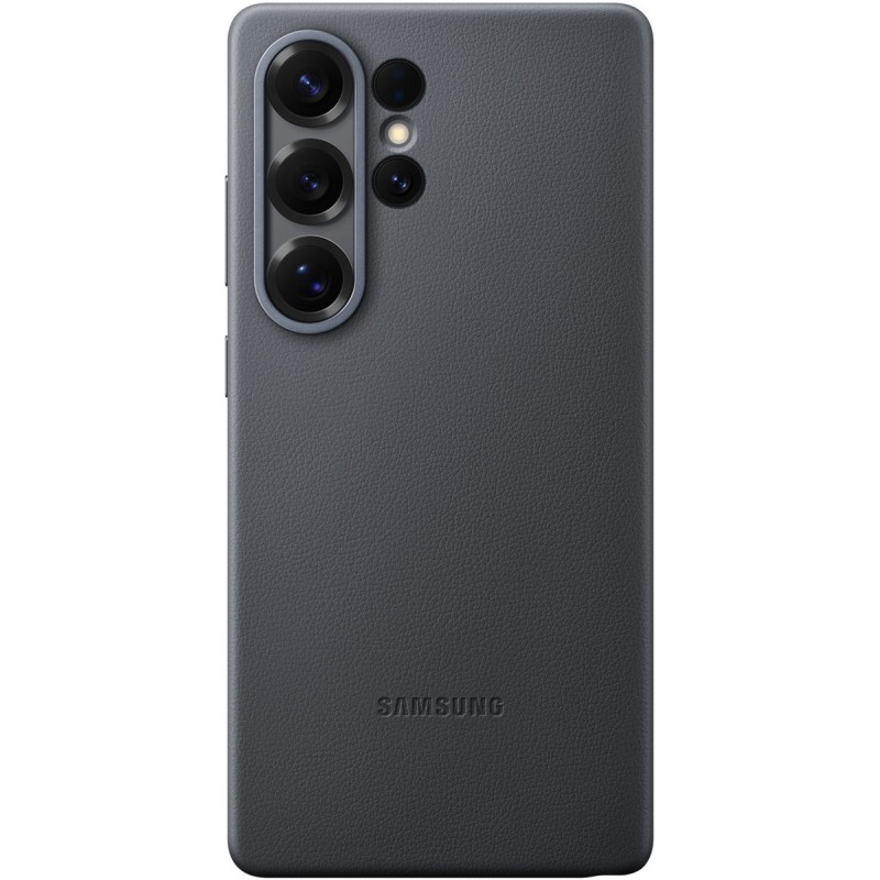 Buy Samsung Kindsuit Faux Leather Case - Galaxy S25 Ultra - Black, Faux Leather ... in Cyprus, Nicosia, Limassol, Larnaka, Pafos