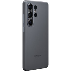 Buy Samsung Kindsuit Faux Leather Case - Galaxy S25 Ultra - Black, Faux Leather ... in Cyprus, Nicosia, Limassol, Larnaka, Pafos