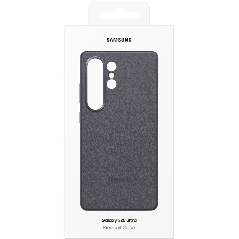 Buy Samsung Kindsuit Faux Leather Case - Galaxy S25 Ultra - Black, Faux Leather ... in Cyprus, Nicosia, Limassol, Larnaka, Pafos