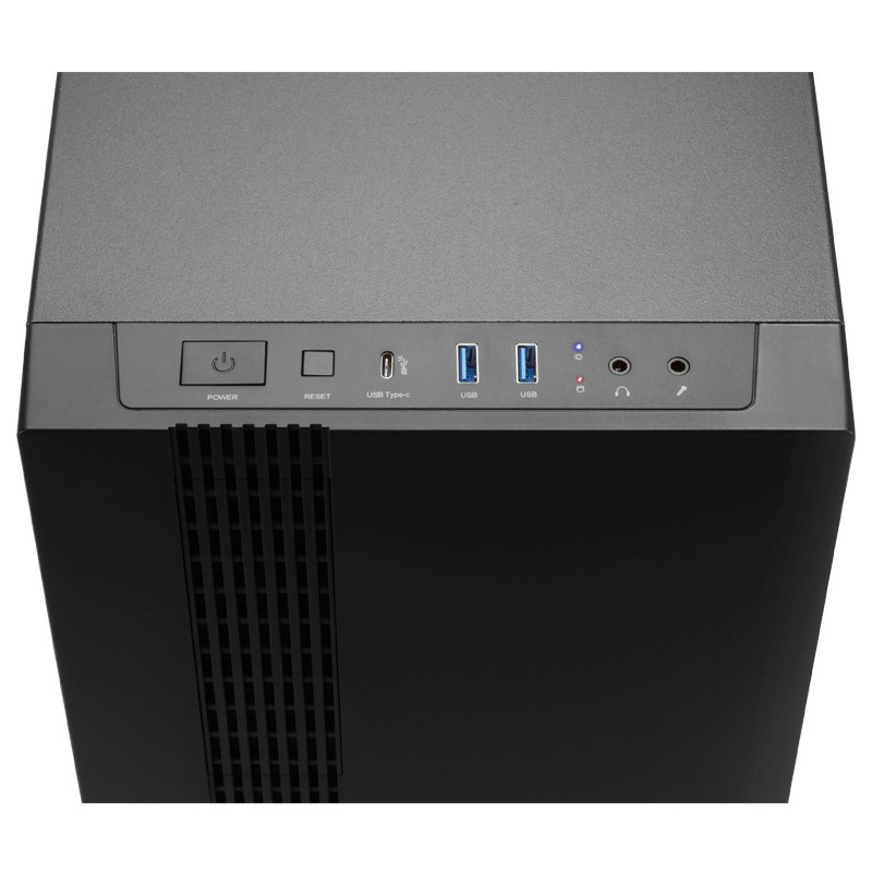 Buy Chieftec Uni Serie - UK-02B-OP - Black Midi Cube PC Case, ATX/mATX/Mini-ITX,... in Cyprus, Nicosia, Limassol, Larnaka, Pafos