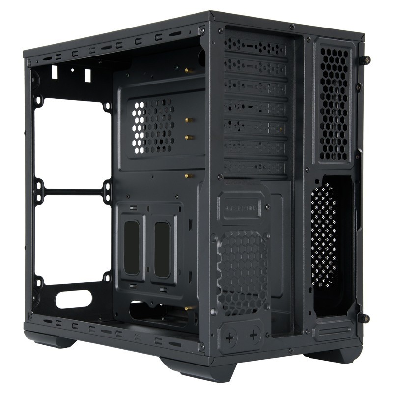 Buy Chieftec Uni Serie - UK-02B-OP - Black Midi Cube PC Case, ATX/mATX/Mini-ITX,... in Cyprus, Nicosia, Limassol, Larnaka, Pafos