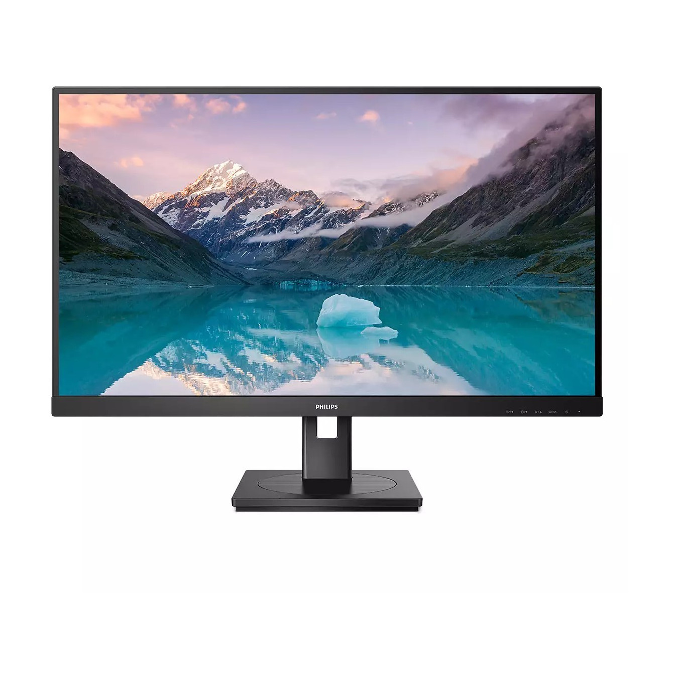 Philips 275S9JML - 27" QHD (2560x1440) VA Monitor, 75Hz 4ms, HDMI/DP, USB, Built-in Speakers, Pivot & Height Adjust - Black