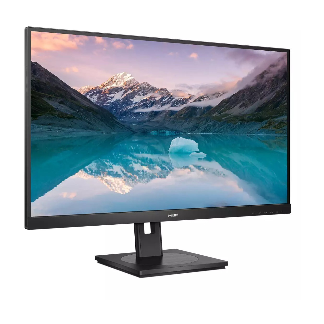 Philips 275S9JML - 27" QHD (2560x1440) VA Monitor, 75Hz 4ms, HDMI/DP, USB, Built-in Speakers, Pivot & Height Adjust - Black